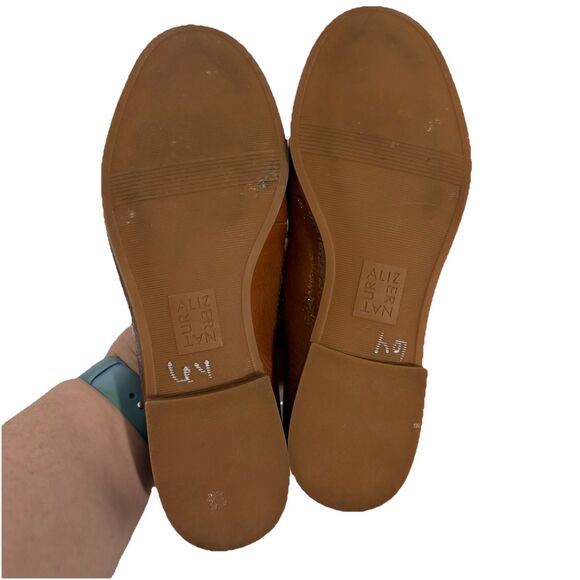 Naturalizer Tan Patent Leather Loafers - Picture 8 of 10